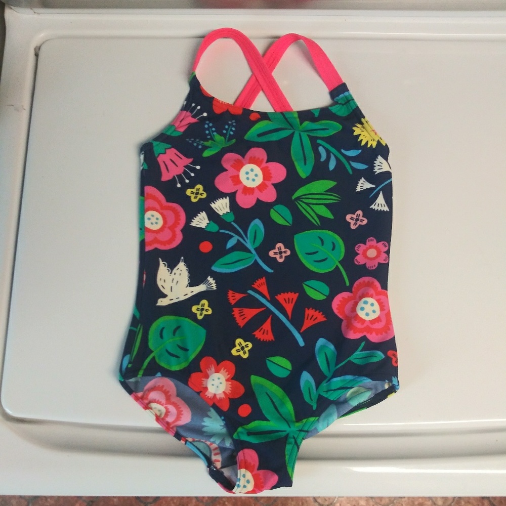Mini Boden Girls Bathing Suit - 6 -7Y